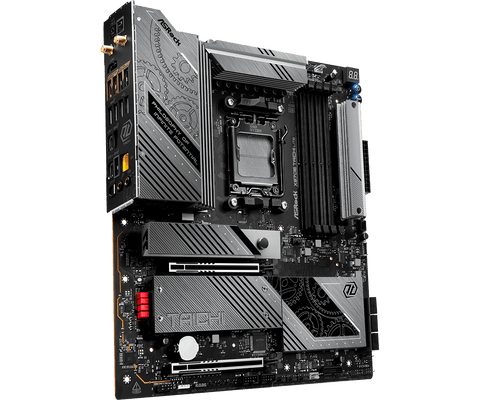 أس روك X870E تايتشي لايت - لوحة أم AMD AM5 EATX، DDR5، WiFi 7
