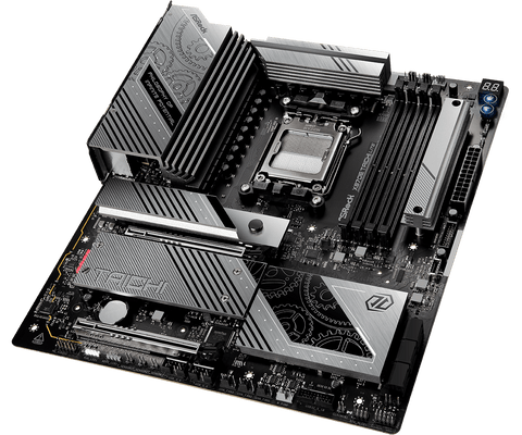 أس روك X870E تايتشي لايت - لوحة أم AMD AM5 EATX، DDR5، WiFi 7