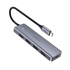 UGREEN 4-Port USB3.0 Hub with USB-C Power Supply
