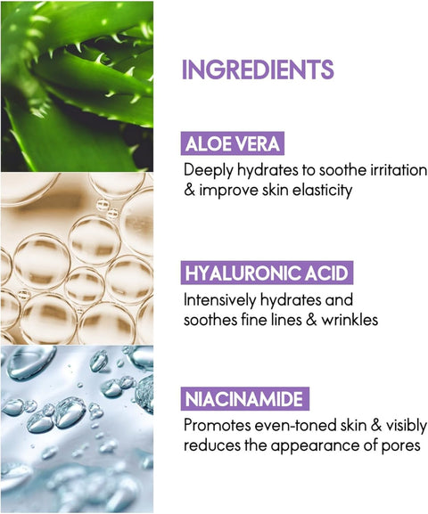 Korean ELLE Youth Boosting Serum Mask – Anti-Aging, Hydrating, Brightening & Firming Face Mask – Infused with Peptides, Hyaluronic Acid, and Niacinamide for Youthful Skin