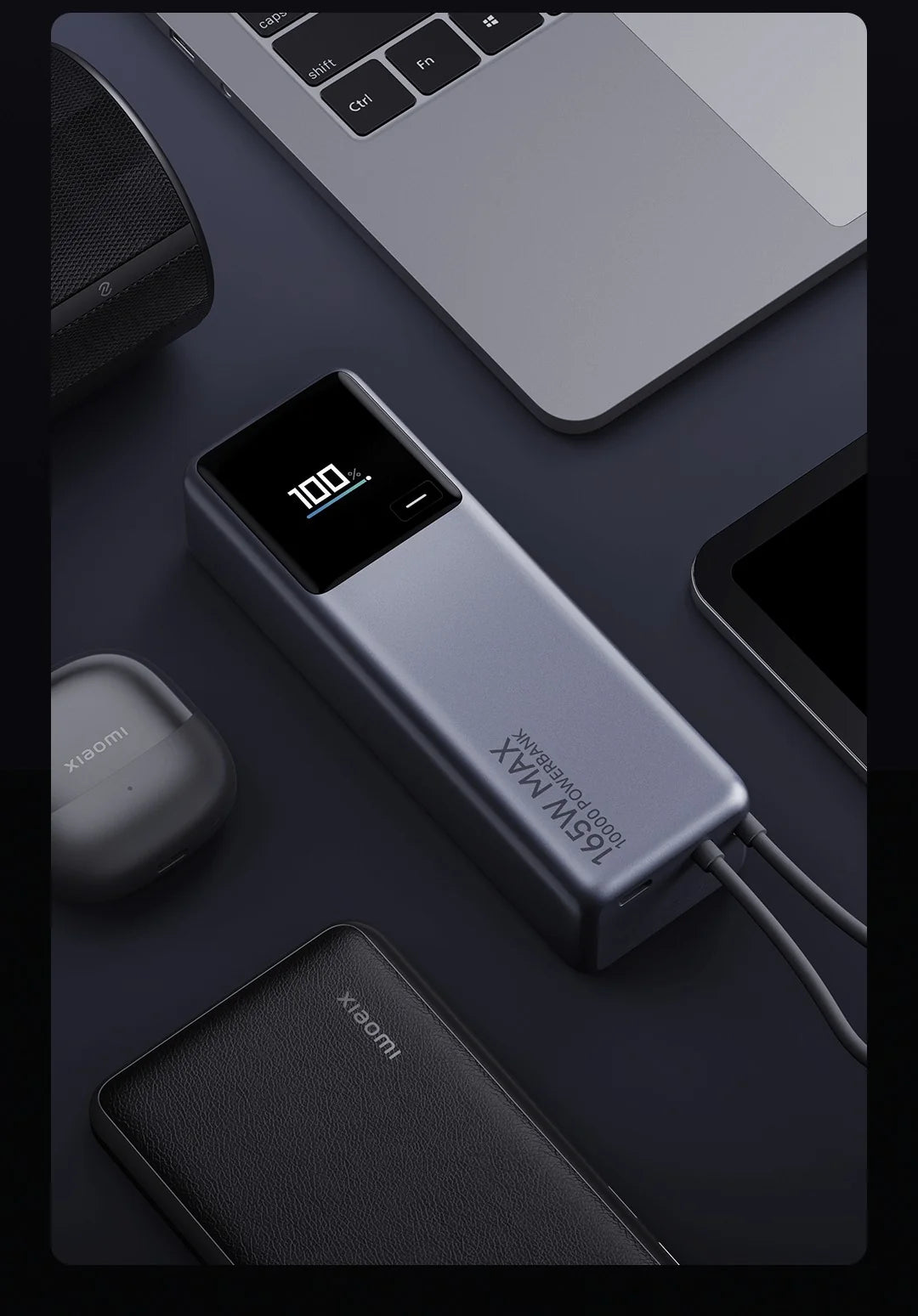 Xiaomi 165W Power Bank 10000mAh (Integrated Cable) GL