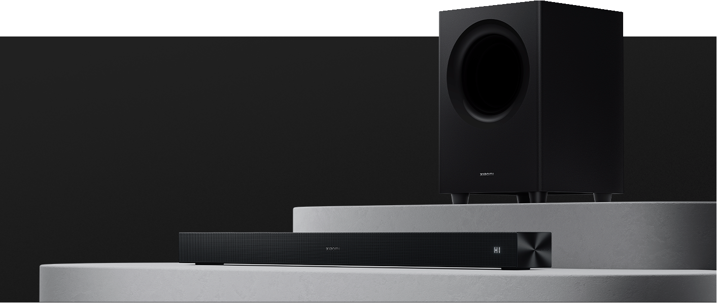 Xiaomi Soundbar Pro 2.1ch NS4-GB – 300W Dolby Audio, DTS Virtual:X, Wireless Subwoofer