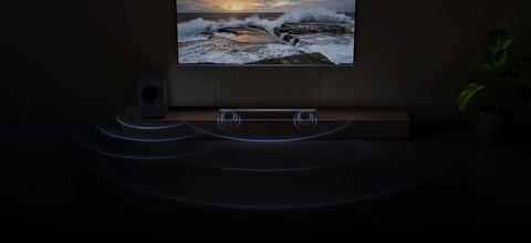 Xiaomi Soundbar Pro 2.1ch NS4-GB – 300W Dolby Audio, DTS Virtual:X, Wireless Subwoofer