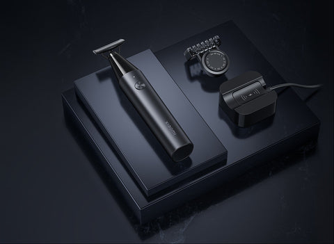 شاومي ماكينة تشذيب UniBlade X300 – طقم عناية متكامل مع شفرة ثلاثية الاتجاه وشحن لاسلكي