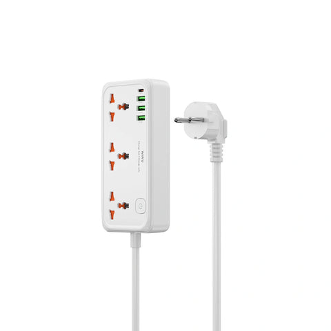 WiWU Wi-S005 30W Cube GaN Multifunction Power Strip EU/UK