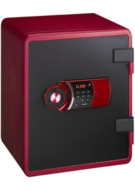 Eagle Safe, 60KG, H520xW410xD445mm, Fire-Resistant, Red
