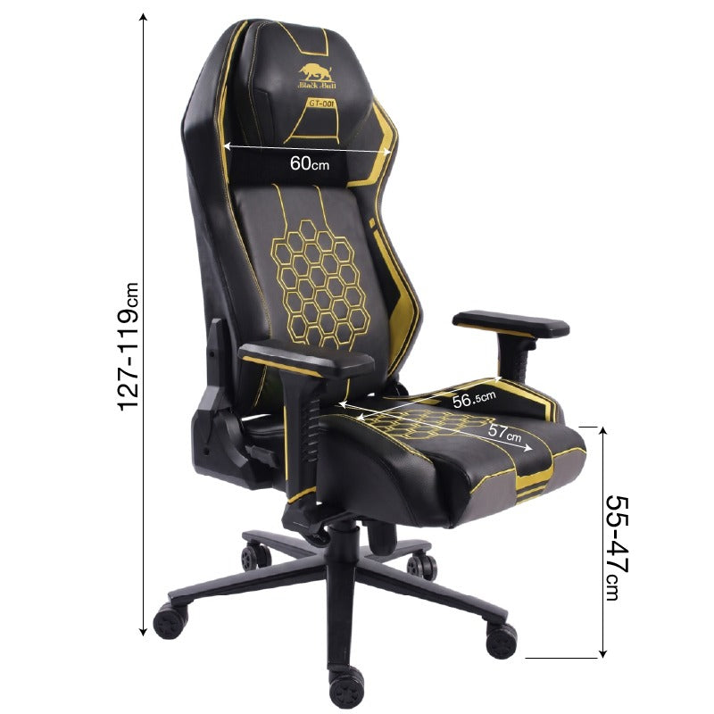 Black Bull Super Pro Gaming Chair - Yellow
