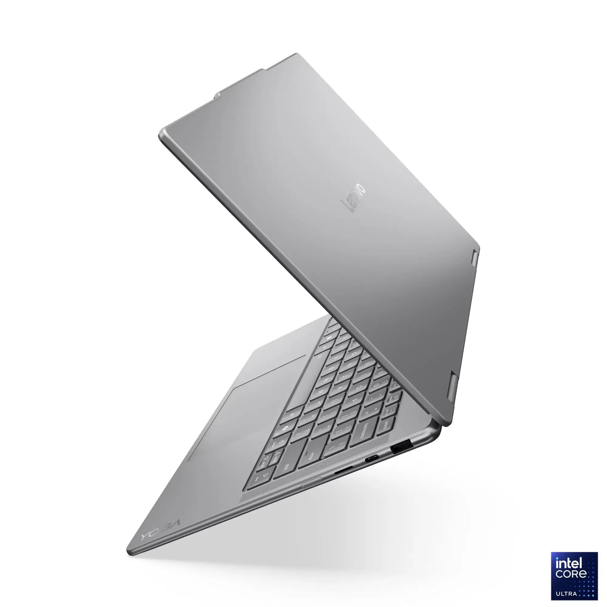 لينوفو لابتوب Yoga 7 2-in-1 14ILL10 بشاشة لمس OLED مقاس 14 بوصة WUXGA – معالج Intel Core Ultra 7 256V، رام 16 جيجا، هارد 512 جيجا M.2 SSD، كرت شاشة Intel Arc 140V، نظام Windows 11 Home، لوحة مفاتيح بإضاءة خلفية عربي و إنجليزي، لونا جراي، ضمان سنة + قلم