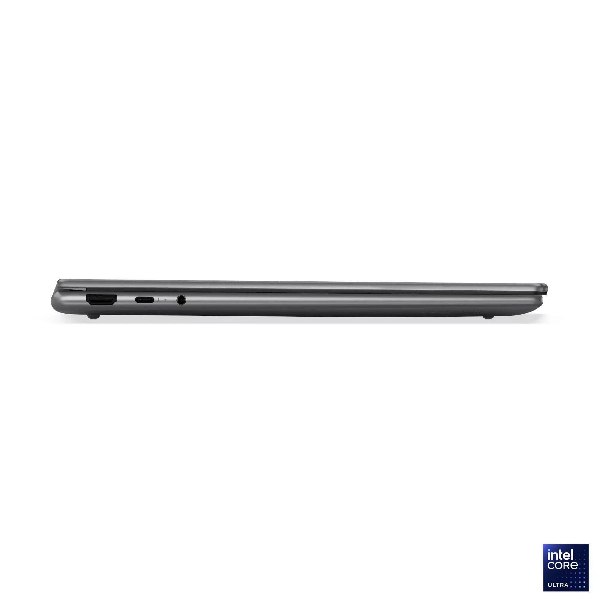 لينوفو لابتوب Yoga 7 2-in-1 14ILL10 بشاشة لمس OLED مقاس 14 بوصة WUXGA – معالج Intel Core Ultra 7 256V، رام 16 جيجا، هارد 512 جيجا M.2 SSD، كرت شاشة Intel Arc 140V، نظام Windows 11 Home، لوحة مفاتيح بإضاءة خلفية عربي و إنجليزي، لونا جراي، ضمان سنة + قلم