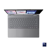 لينوفو لابتوب Yoga 7 2-in-1 14ILL10 بشاشة لمس OLED مقاس 14 بوصة WUXGA – معالج Intel Core Ultra 7 256V، رام 16 جيجا، هارد 512 جيجا M.2 SSD، كرت شاشة Intel Arc 140V، نظام Windows 11 Home، لوحة مفاتيح بإضاءة خلفية عربي و إنجليزي، لونا جراي، ضمان سنة + قلم