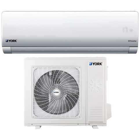 York, Inverter Split Air Conditioner, 2.5 Ton, 27,600 BTU, Cool Only, R410A, DC Inverter Compressor