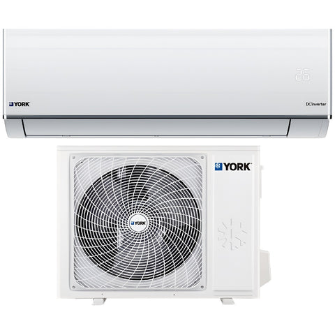 York, Inverter Split Air Conditioner, 2 Ton, 22,400 BTU, Cool Only, R410A, DC Inverter Compressor