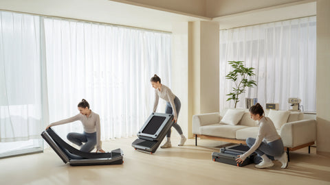 KingSmith Foldable Walkingpad Z3 with Max Speed 6km/h with 1HP Brushless Motor