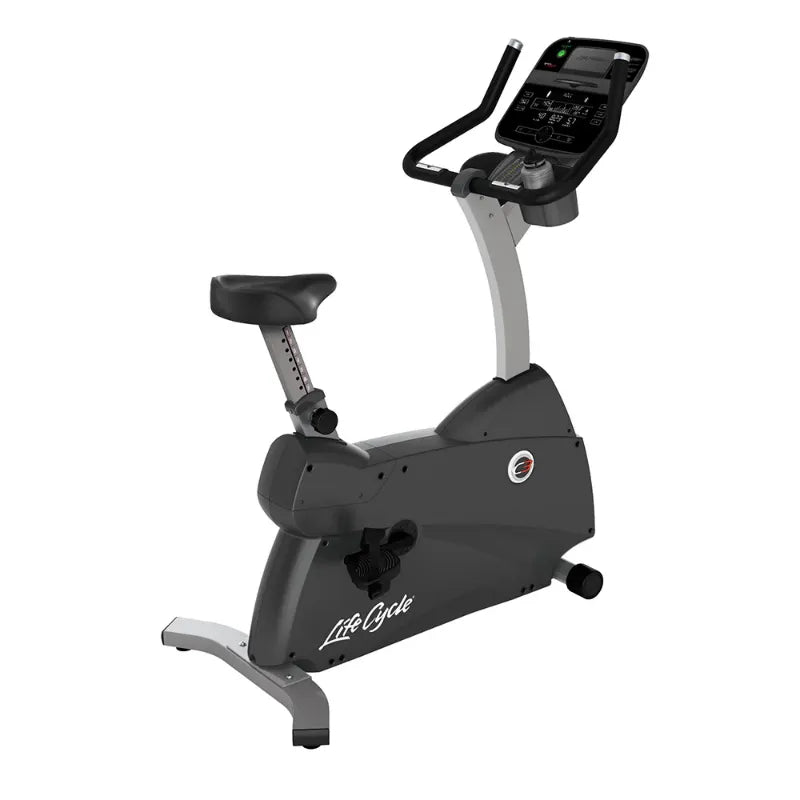 Life Fitness C3 Upright Lifecycle Exercise Bike with Track Connect 2.0