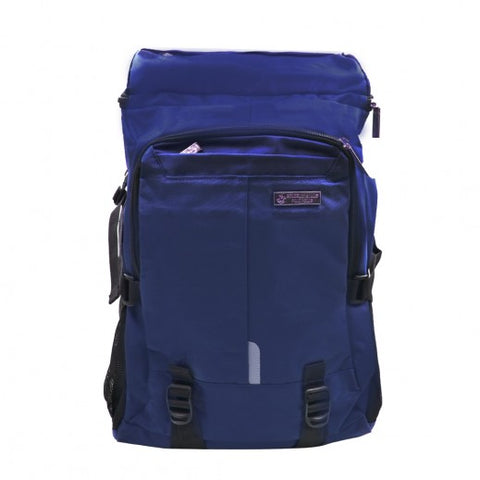 Polo Backpack Club Mission Soft Waterproof - 19 Inch - Blue Navy / Purple