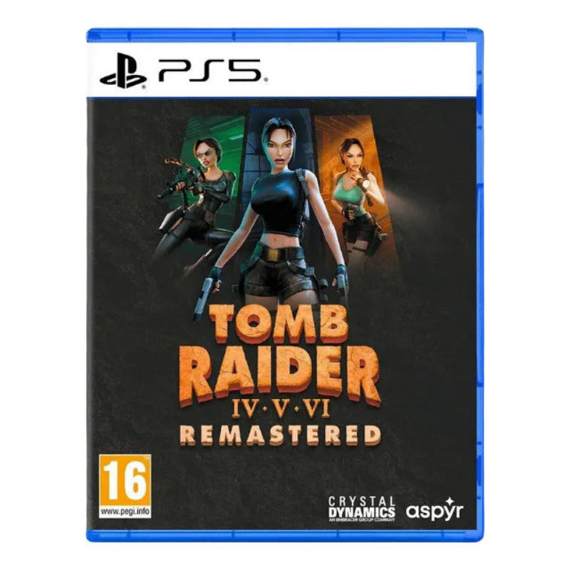 Tomb Raider IV–VI Remastered بطولة لارا كروفت لجهاز PS5 مغامرات وأكشن