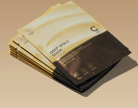 Medicube Deep Vita C Mask, Triple Vitamin Complex For Radiance And Hydration