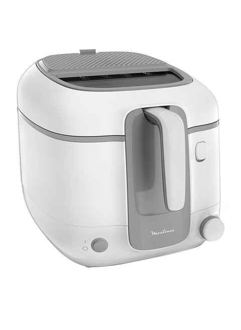 Easy-Cleaning Removable Dishwasher-Safe Parts | Non-Stick Bowl | Odor Filtration |Mess-Free Splatter Protection |2 Years Warranty 2.2 L 1800 W AM310028 White