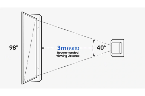 Samsung 98" QLED 4K Resolution Smart TV- QA98Q80CAUXZN