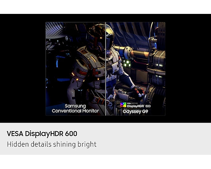 SAMSUNG Odyssey G9 49INCH  DQHD 144Hz Gaming Monitor