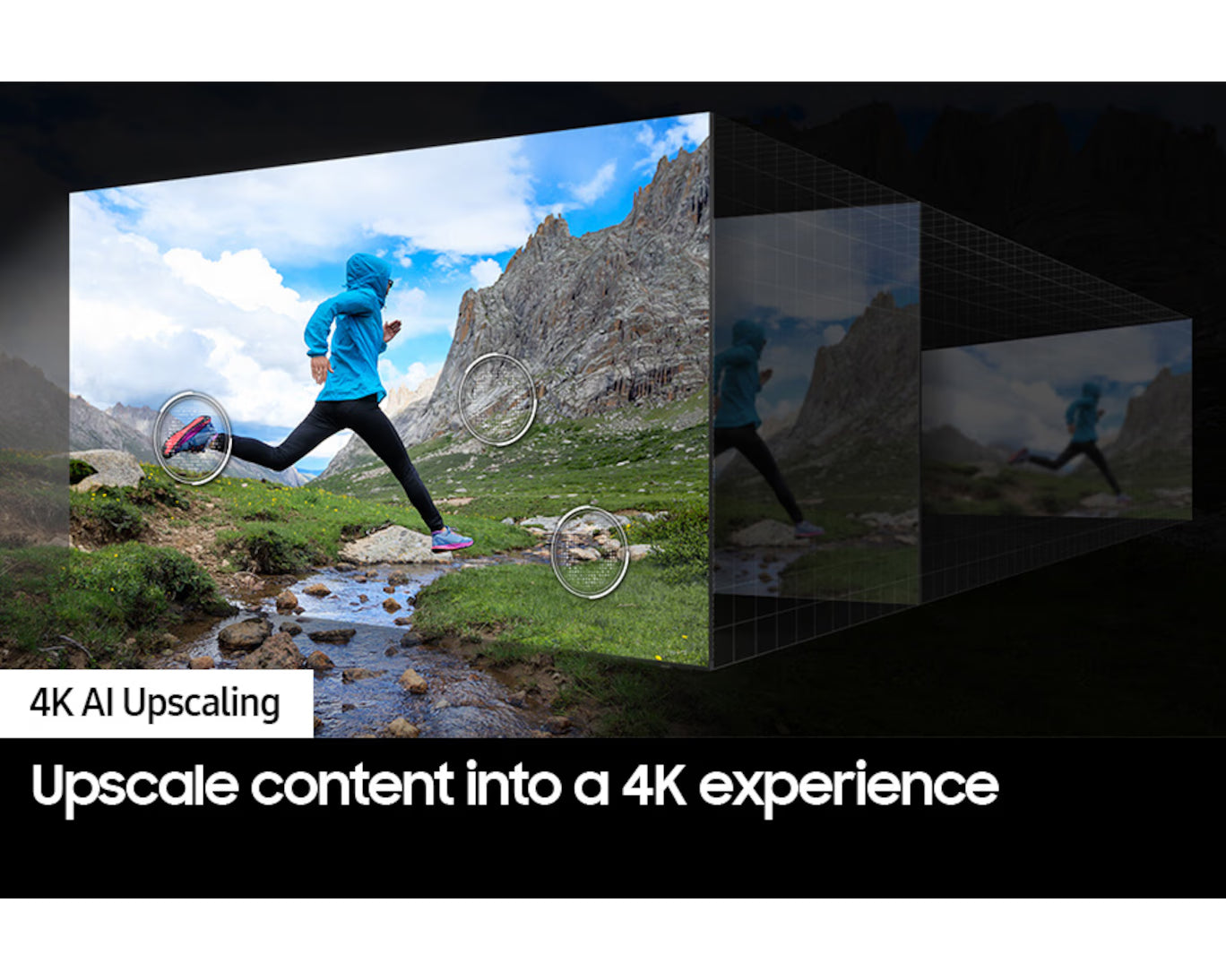 سامسونج التلفزيون الذكي مقاس 55 بوصة كيو ليد 4 كي نظام تشغيل تايزن