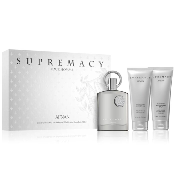 Afnan Supremacy 3 Pcs Set For Him - EDP 100 ML+Shower Gel 150 ML+After Shave 150 ML