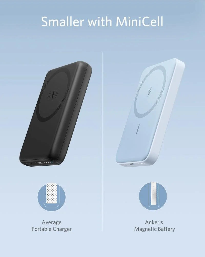 Anker 622 Magnetic Battery (MagGo),5,000mAh - Black