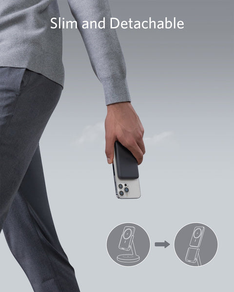 Anker 633 Magnetic Wireless Charger (MagGo) 5K -Black B25A7211