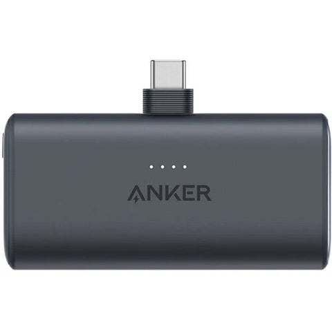 Anker Nano Power Bank 5000mAh 22.5W Built-In USB-C Connector - Black