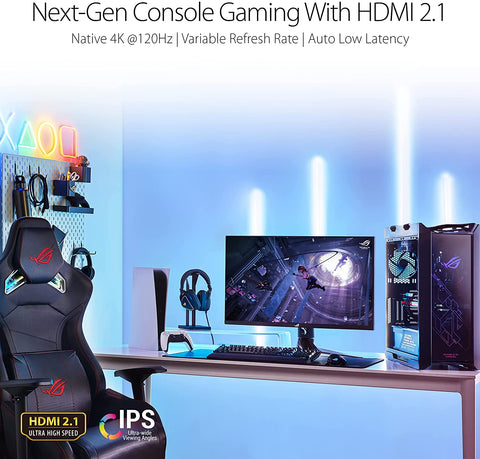 ASUS ROG Swift PG329Q HDMI 2.1 Gaming Monitor (32inch 4K, 144Hz, 1ms)