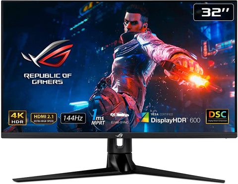 ASUS ROG Swift PG329Q HDMI 2.1 Gaming Monitor (32inch 4K, 144Hz, 1ms)