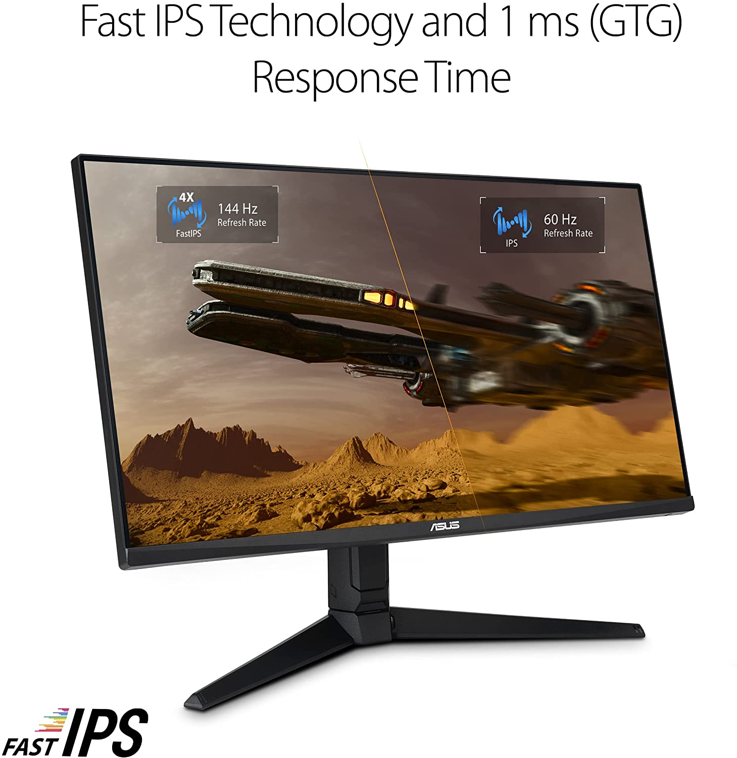 ASUS TUF 28inch,4K, HDMI 2.1, 144Hz, 1ms,Flat Gaming Monitor-VG28UQL1A