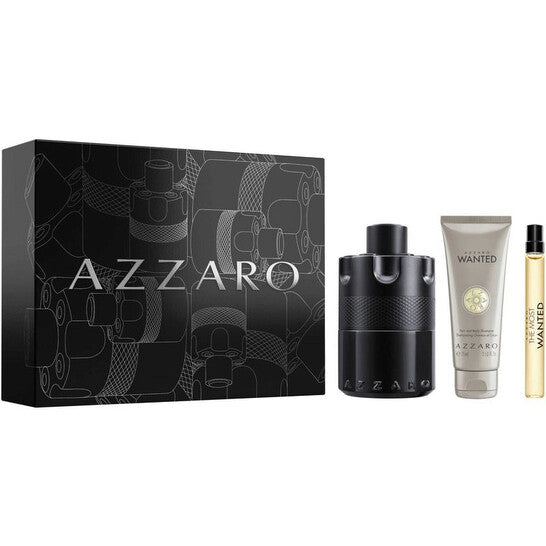 Azzaro The Most Wanted Intense Gift EDP For Him - 100 ml - 3 pcs Set