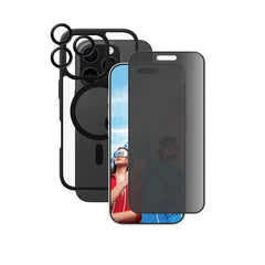 CARE by PanzerGlass® Flagship 3-in-1 Privacy Bundle iPhone 16 Pro