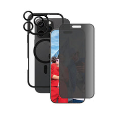 CARE by PanzerGlass® Flagship 3-in-1 Privacy Bundle iPhone 16 Pro Max