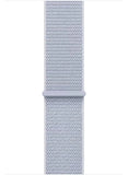 Apple Watch Series 10 GPS 46mm Silver Aluminium Case With Blue Cloud Sport Loop