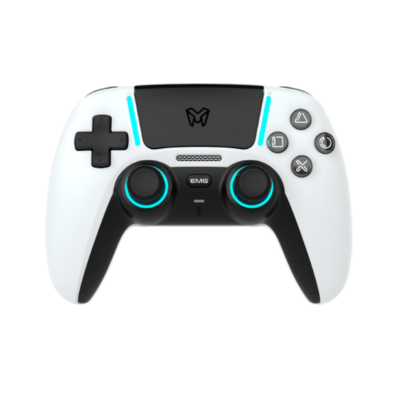 EMG Artic Clicky White P508 Wireless Gaming Controller for PS5, PC, Android and IOS
