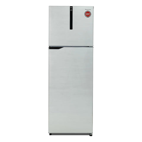 Panasonic Double Door Refrigerator, 338 L, Shining Silver, NR-TG353BUSG