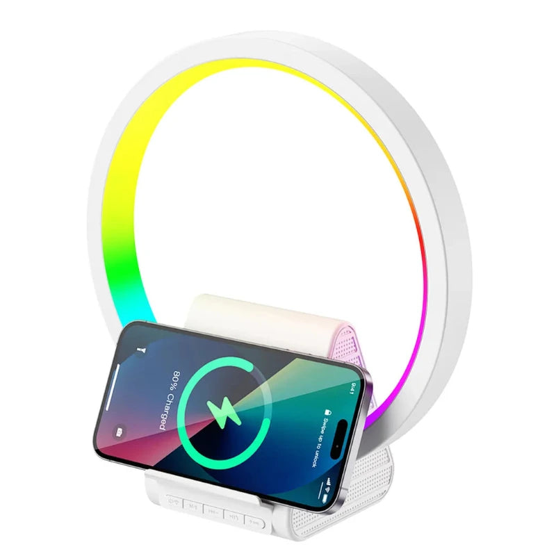 WiWU WI-W021 2-in-1 Wireless Charger Speaker