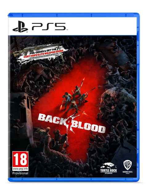 Back 4 Blood: Includes AR Badge For PlayStation 5 “Region 2”