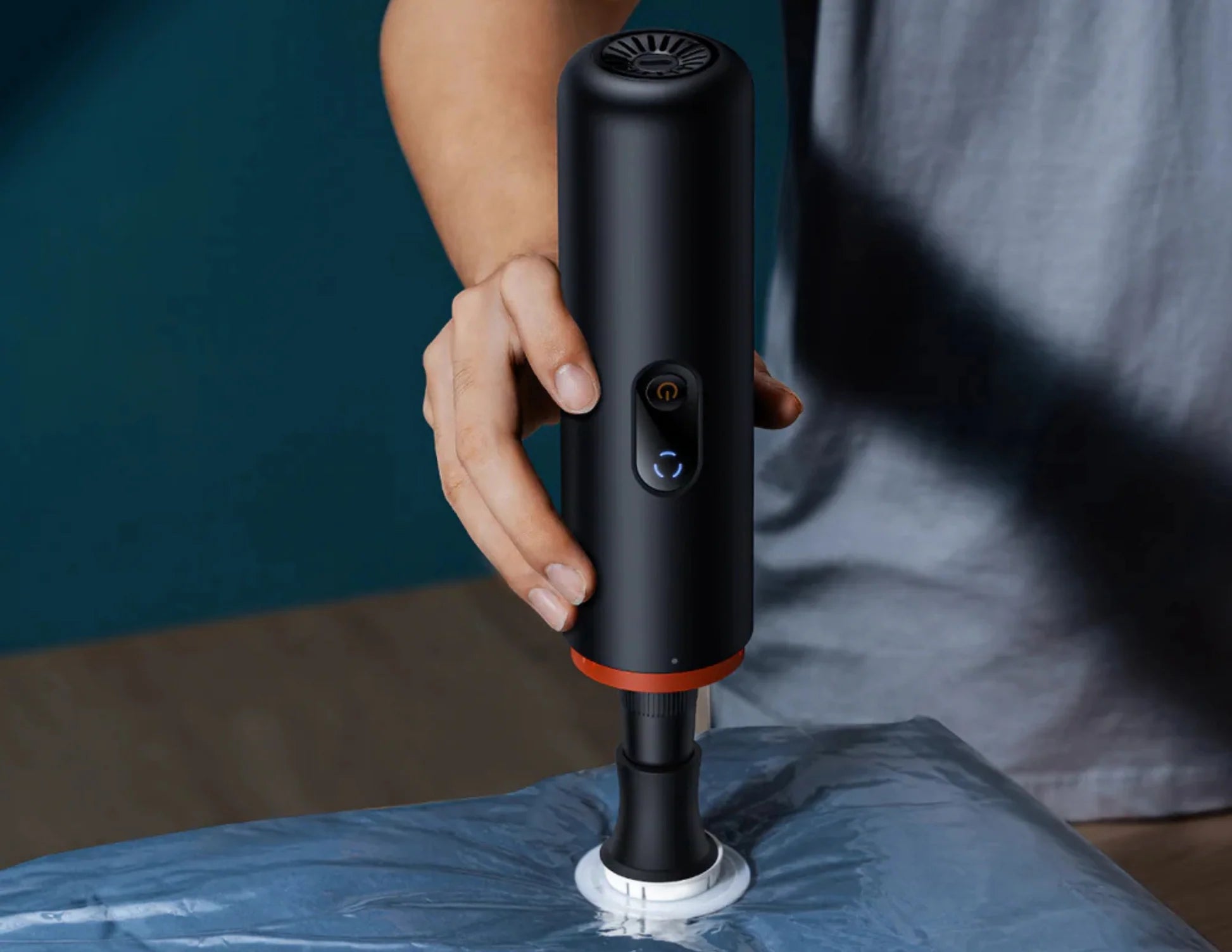 Baseus A5 Car Vacuum Cleaner (16000pa) - Black