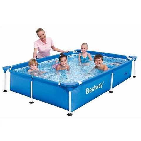 BESTWAY Steel Pro Splash Pool 2.21 x 1.5 x 0.43m, 1200ltr – 56401