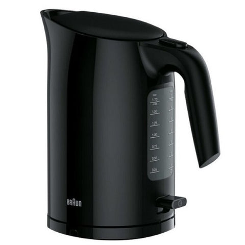 Braun 3000Watts, 1.7L Electric Kettle, Black - WK3110-BLACK