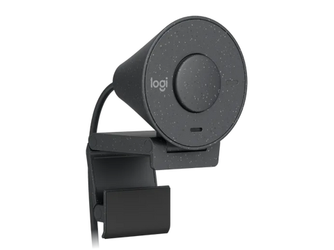 Logitech Brio 300 1080p USB-C webcam with Privacy shutter - Graphite