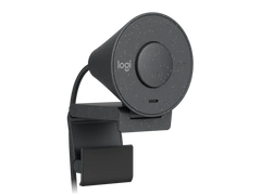 كاميرا ويب Logitech Brio 300 USB-C بدقة 1080 بكسل مع مصراع للخصوصية - جرافيت