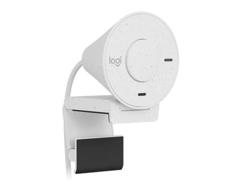 Logitech Brio 300 1080p USB-C webcam with Privacy shutter - Off White