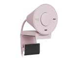 Logitech Brio 300 1080p USB-C webcam with Privacy shutter - Rose