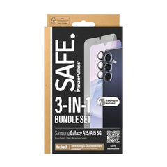 SAFE. by PanzerGlass® 3-in-1 Protection Pack Samsung Galaxy A15 | A15 5G