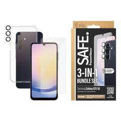 SAFE. by PanzerGlass® 3-in-1 Protection Pack Samsung Galaxy A25 5G