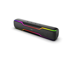 مكبر صوت لاسلكي للألعاب من GAMEON Dominator Blaze RGB - أسود